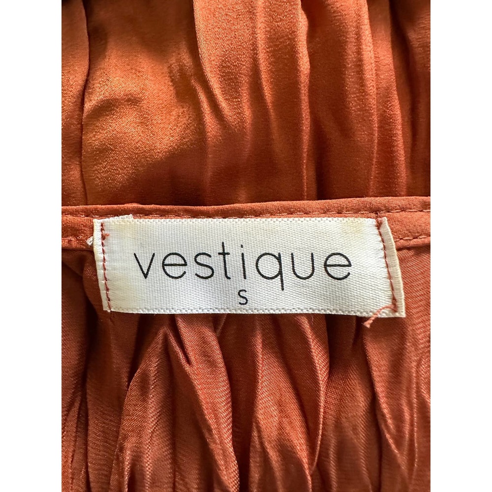vestique Rust Ruffle Maxi Dress - Picture 5 of 5